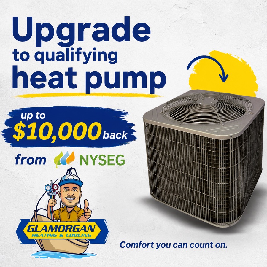 Glamorgan Heating & Cooling heat pump promotion
